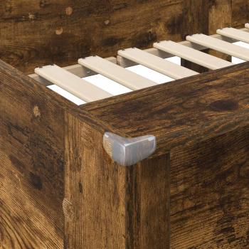 Etagenbett für Kinder Geräucherte Eiche 100 x 200 cm