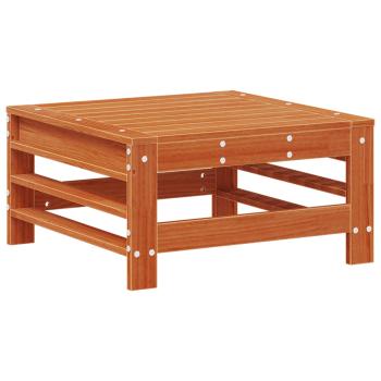 ARDEBO.de - Garten-Lounge-Set 7 pcs Wachsbraun Massives Kiefernholz