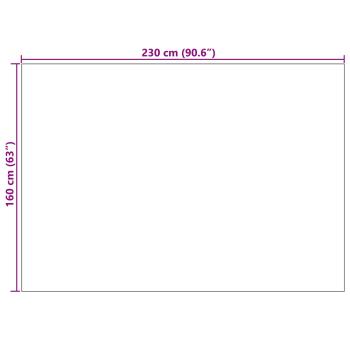 Bereichsteppiche Rechtwinklig HUARTE Grün 230 x 160 cm