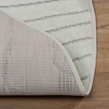 Bereichsteppiche Rund HUARTE Grün Ø 160 CM Polyester