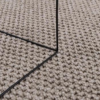 Bereichsteppiche Rechtwinklig HUARTE Taupe 200 x 80 cm
