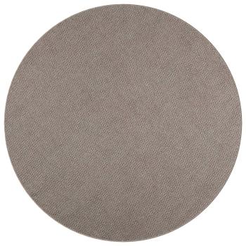 Bereichsteppiche Rund HUARTE Taupe Ø 160 CM Polyester