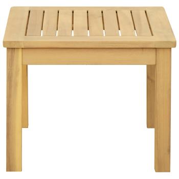 Couchtisch Helles Akazienholz 45 x 45 x 36 cm Massivholz Akazie