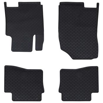 ARDEBO.de - Autofußmatte 4 pcs Schwarz geeignet für HYUNDAI i20 2014-2019