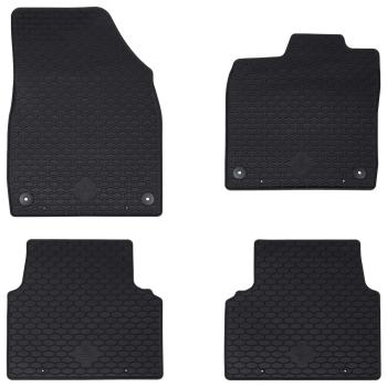 ARDEBO.de - Autofußmatte 4 pcs Schwarz geeignet für VW ID.3 , Cupra BORN
