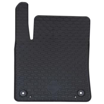 Autofußmatte 4 pcs Schwarz Gummi