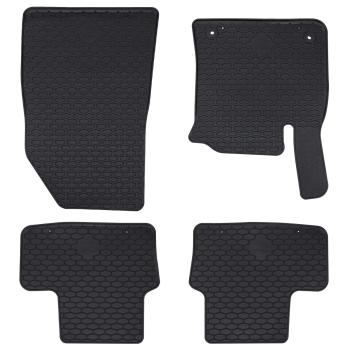 ARDEBO.de - Autofußmatte 4 pcs Schwarz geeignet für CAPTUR , ASX , SYMBIOZ