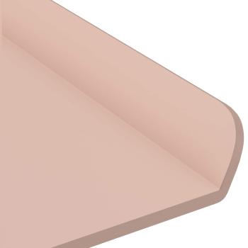 Wandregal mit Regal Wandmontiert 3 pcs Rosa 40 x 9 x 2,5 cm