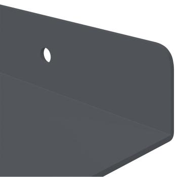 Wandregal mit Regal 3 pcs Anthrazit 40 x 9 x 2,5 cm