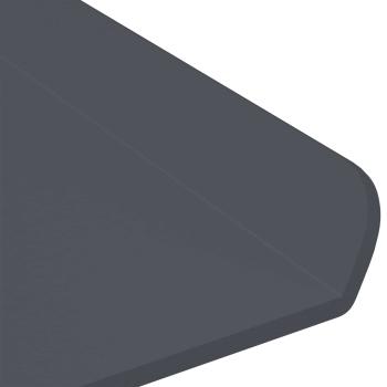 Wandregal mit Regal 3 pcs Anthrazit 40 x 9 x 2,5 cm