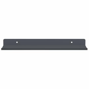 Wandregal mit Regal 2 pcs Anthrazit 30 x 9 x 2,5 cm