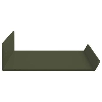 Wandregal mit Regal 2 pcs Olive Grün 40 x 9 x 2,5 cm