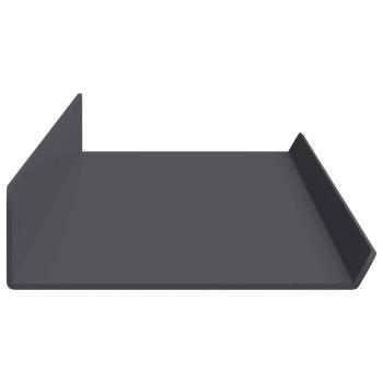 Wandregal mit Regal 4 pcs Anthrazit 80 x 9 x 2,5 cm