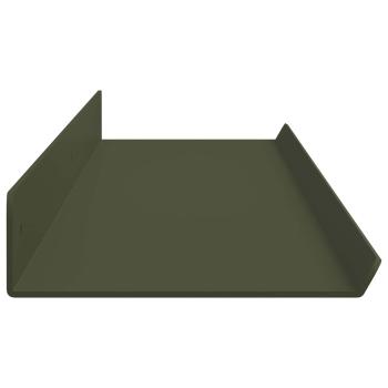 Wandregal mit Regal 4 pcs Olive Grün 100 x 9 x 2,5 cm