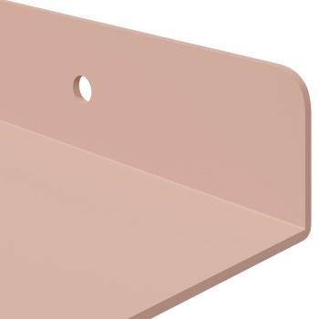 Schwebendes Regal Wandhalterung 4 Stk. Rosa 30 x 18 x 2,5 cm