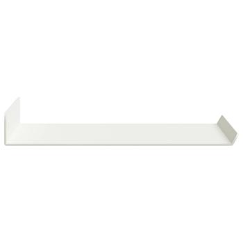 Wandregal mit Regal Wandmontiert 4 pcs Weiß 30 x 18 x 2,5 cm