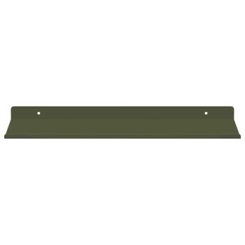 Wandregal mit Regal 4 pcs Olive Grün 40 x 18 x 2,5 cm