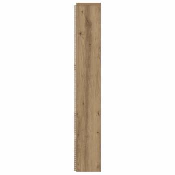 Kopfteil-Schrank mit LED Artisan-Eiche Holzwerkstoff