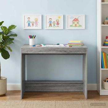 Bett-Schreibtisch Sonoma-Grau Holzwerkstoff 100 x 45 x 75 cm