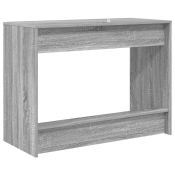 Bett-Schreibtisch Sonoma-Grau Holzwerkstoff 100 x 45 x 75 cm