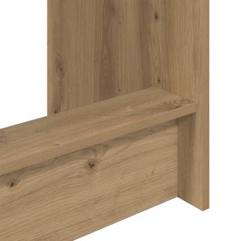 Bett-Schreibtisch Artisan-Eiche 100 x 45 x 75 cm Holzwerkstoff