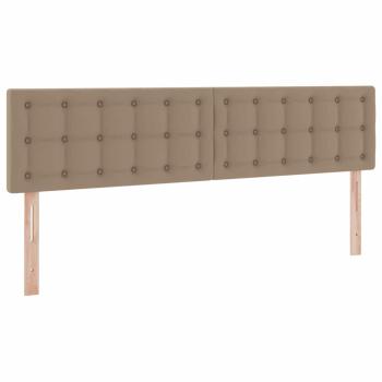 ARDEBO.de - Aufbewahrungsbett mit Matratze Cappuccino 180 x 200 cm