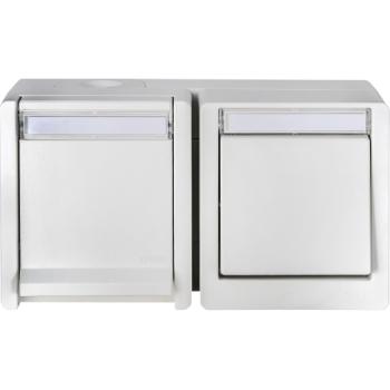 OPUS-RESIST OPUS-Res-Schalt/Stedo, quer,ws IP55