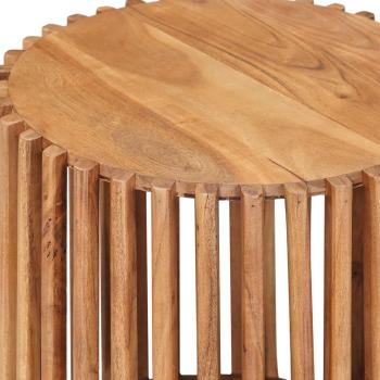 Beistelltisch-Set mit Speicher mit Tür Braun 40 x 40 x 45 cm