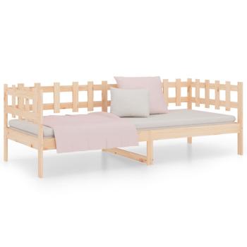 Tagesbett ohne Matratze 90x190 cm Massivholz Kiefer