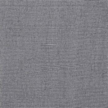 Voile Vorhänge mit Stangentaschen 2 Stk. Schwarz