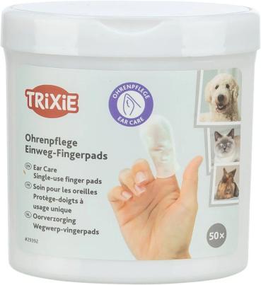 ARDEBO.de Trixie Ohrenpflege Fingerpads 50 Stk.