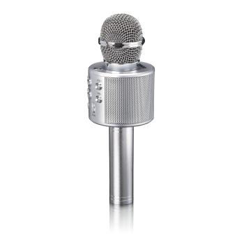 Karaoke-Mikrofon mit Bluetooth-Lautsprecher, USB- und Micro SD-Player