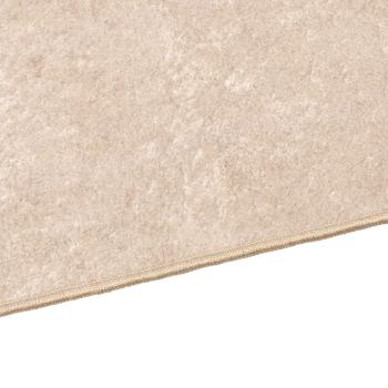 Teppichläufer MARSA Creme 50 x 400 cm Polyester und PVC