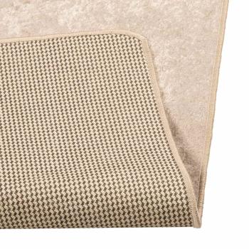 Teppichläufer MARSA Creme 50 x 400 cm Polyester und PVC