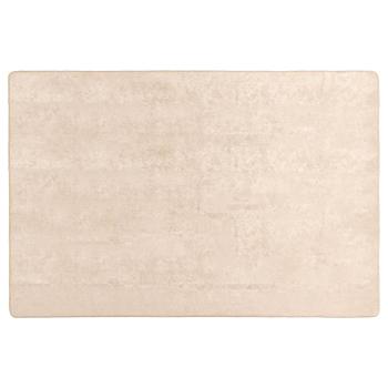 Teppichläufer MARSA Creme 120 x 170 cm Polyester und PVC