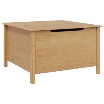 Couchtisch mit Schubladen HILL Honigbraun 79,5 x 79,5 x 49 cm
