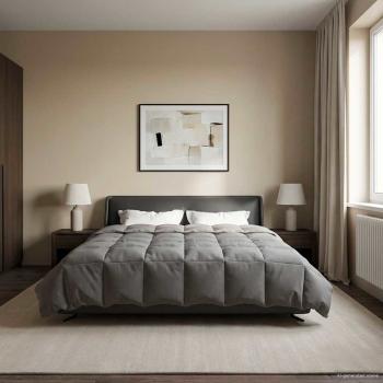ARDEBO.de - Sommerdecke 240 x 260 cm Sommer Mikrofaser (100% Polyester)