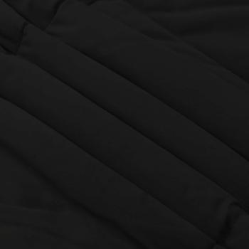 Ganzjahresbettdecke 240 x 220 cm 4 Jahreszeiten Schwarz