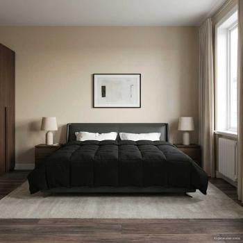 ARDEBO.de - Winterbettdecke 200 x 200 cm Winter Mikrofaser (100% Polyester)