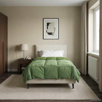 ARDEBO.de - Winterbettdecke 155 x 200 cm Winter Mikrofaser (100% Polyester)