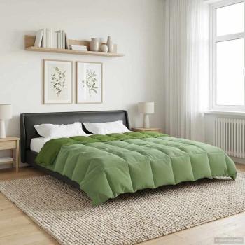ARDEBO.de - Winterbettdecke 200 x 200 cm Winter Mikrofaser (100% Polyester)