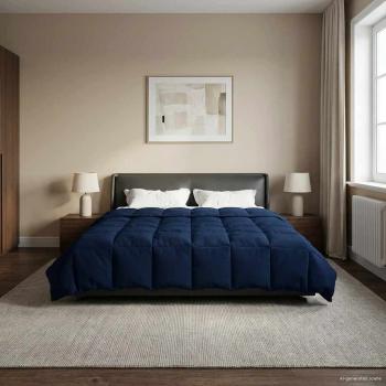 Winterbettdecke 200 x 200 cm Winter Mikrofaser (100% Polyester)