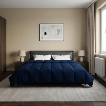 Winterbettdecke 200 x 240 cm Winter Mikrofaser (100% Polyester)