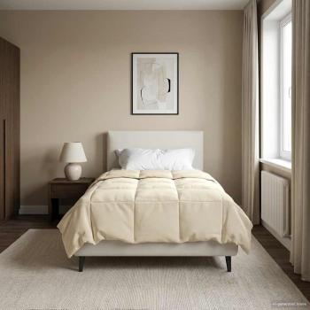 ARDEBO.de - Winterbettdecke 135 x 220 cm Winter Mikrofaser (100% Polyester)