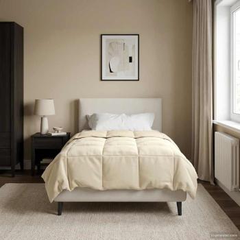 ARDEBO.de - Winterbettdecke 140 x 220 cm Winter Mikrofaser (100% Polyester)