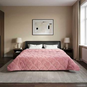 Sommerdecke 200 x 240 cm Sommer Rosa Atmungsaktiv