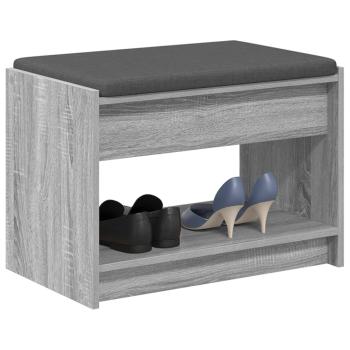 Flurbank Sonoma-Grau 63 x 38 x 45 cm