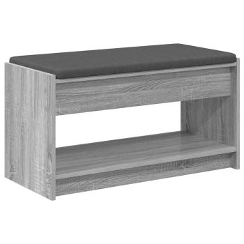 Flurbank Sonoma-Grau 83 x 38 x 45 cm
