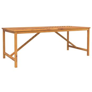 Garten Essgruppe 3 Stk. Braun Massivholz Akazie