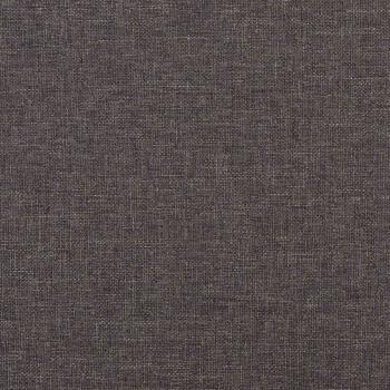 Wandkopfteilen 12 Stk. 30 x 15 cm Dunkelgrau Stoff